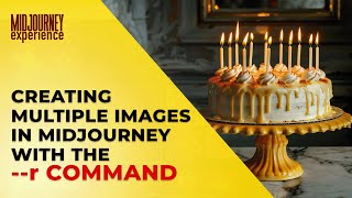 Creating Multiple Images in Midjourney with the —r Command