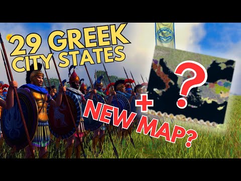 UNCOVER the UNITS of the NEW 29 Greek City States + SNEAK MAP PREVIEW - RTR: Imperium Surrectum v0.6