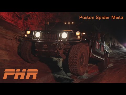 PHR - Poison Spider @ Night! Moab Utah Hummer H1 H2 Am General