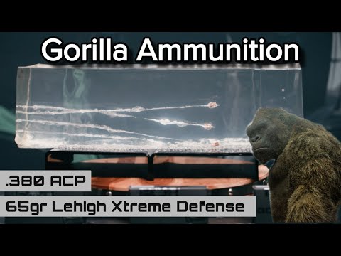 Gorilla Ammunition .380 ACP 65gr Lehigh Xtreme Defense