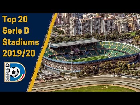 Top 20 Serie D Stadiums 2019/20