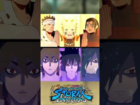 Team Ashura and Team Indra Ultimate Jutsu #narutostormconnections #sasuke #madara #hashirama #naruto