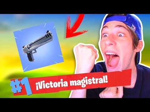 *PISTOLA PESADA* Así SERÁ *PARTIDAZA* FORTNITE Battle Royale