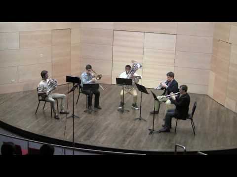 Loyola Brass Quintet Die Bankelsangerlieder Live from Recital Hour