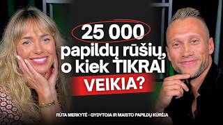 PAPILDŲ KŪRĖJA: tik 4 papildus rekomenduočiau praktiškai visiems
