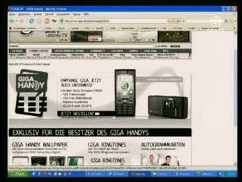 GIGA Games: Nils' Handywerbung