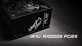 MSI MPG A1000GS PCIE5 | LASTING DURABILITY, QUIETLY YOURS