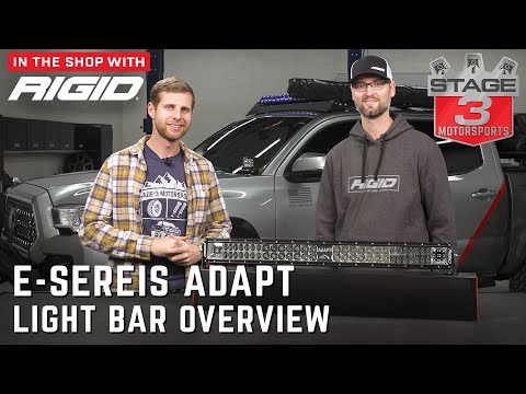 In The Shop With RIGID: Adapt E-Series Light Bar Overview