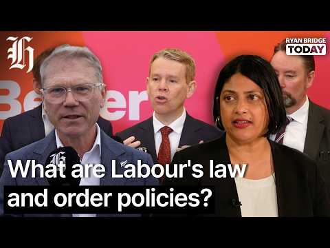 Thumbnail for 'Throw out their stupid bootcamps': What are Labour's law and order policies? | Ryan Bridge TODAY