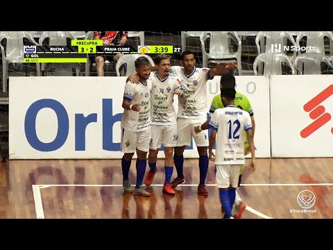 Rocha-PA 3 x 2 Praia Clube-MG | MELHORES MOMENTOS - Taça Brasil de Futsal 2022