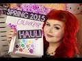 Colourpop Spring 2015 Haul + Swatches 