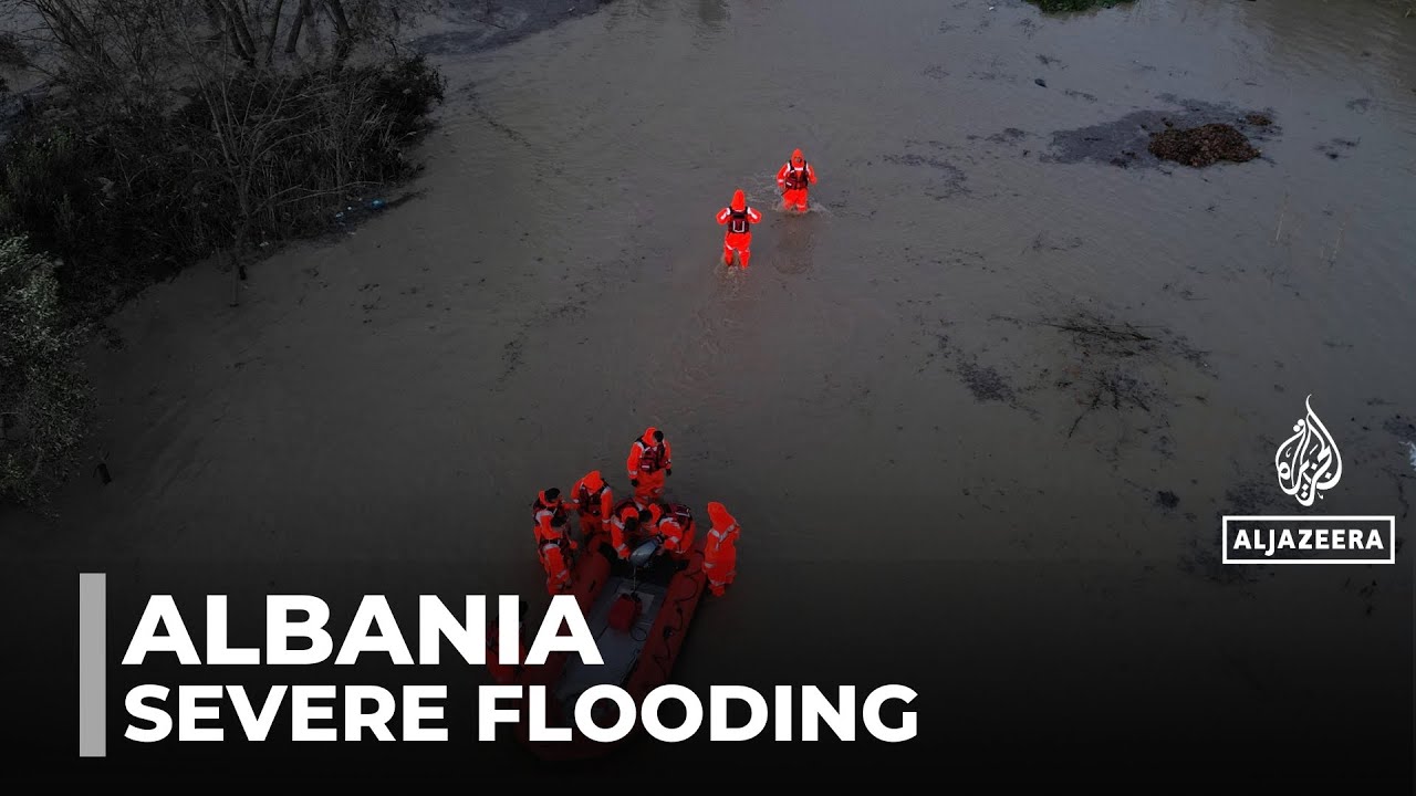 Albania floods: Homes, farmland and entire villages submerged