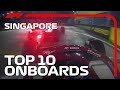 Seb's Stunning Opening Lap And The Top 10 Onboards | 2022 Singapore Grand Prix | Emirates