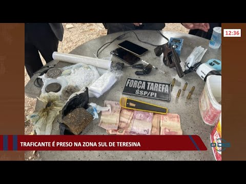 Traficante é preso na zona sul de Teresina 10 06 2021
