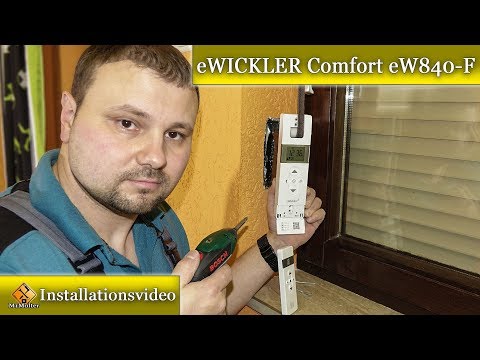 Elektrischer Gurtwickler UP - Montageanleitunge /Wickler Comfort Funk - eW840-F Montageanleitung