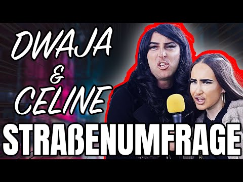 Dwaja & Celine - Frankfurter Straßenumfrage😳