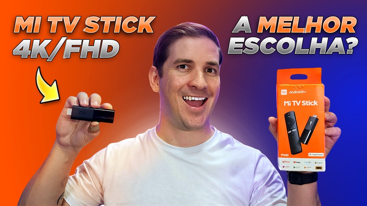 Miniatura da avaliação em vídeo de Streaming Stick Xiaomi Mi TV Stick Full HD 8GB 1GB RAM