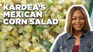 Grilled Mexican Street Corn Salad with Kardea Brown | Delicious Miss Brown | Food Network