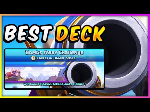 BOMBS AWAY CHALLENGE in CLASH ROYALE!