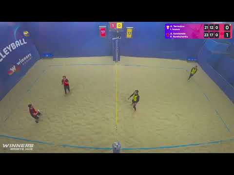 22:10 A. Yermakov / I. Ivanov - A. Kotelenets / K. Borshchenko 09.01.2023 | Winners Beach Volleyball