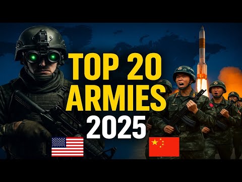Top 20 Strongest Armies in 2025  Surprising Facts! 2025