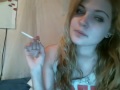 MY HOT SEXY FRIEND CASSIE SMOKING 100S MP4