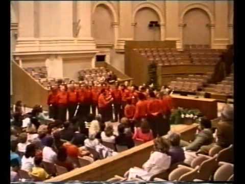 Guarda là  - Coro Stelutis Bologna (06) Concerto Alma Mater 13 10 1988