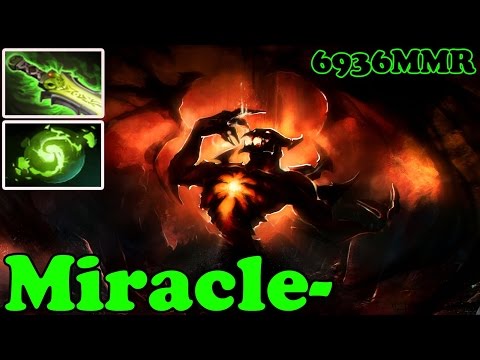 Dota 2   Miracle  6961 MMR Plays Shadow Fiend vol 2#   Ranked Match Gameplay