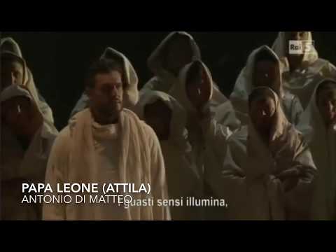 Antonio Di Matteo - Papa Leone (Attila - Giuseppe Verdi) Teatro Comunale di Bologna