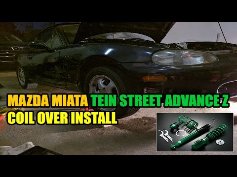 Mazda Miata TEIN Street Advance Z Coil Over Install