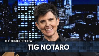 Tig Notaro Was Startled by Her Own Scene in Your Place or Mine | The Tonight Show