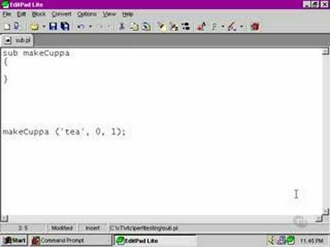 Perl Tutorials -Part 88- Subroutines