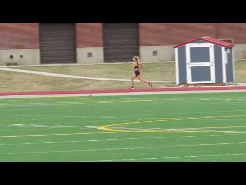 Molly Grabill flys through 6 x 1000m
