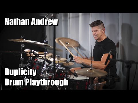 KROSIS - Duplicity (Official Drum Playthrough by Nathan Andrew)