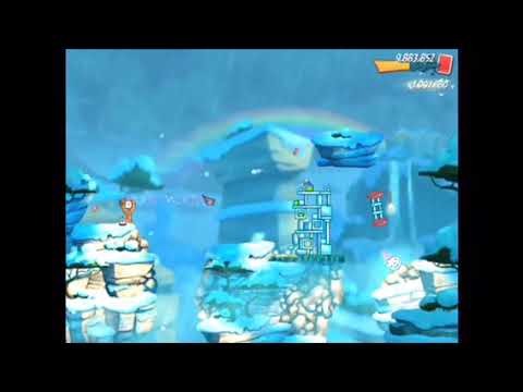 Angry Birds 2 - Level 385 - Hard Level/Schweres Level (with free bird/mit Gratisvogel)