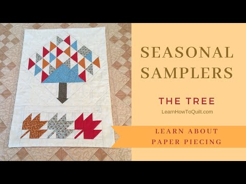 Seasonal Samplers - Paper Piecing Instead of Templates