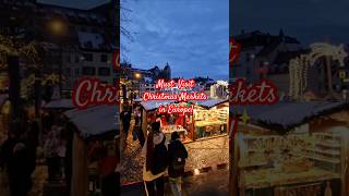 Top picks Christmas Markets in Europe 2024!🎄🎅 See the related video. #shorts #christmas #europe