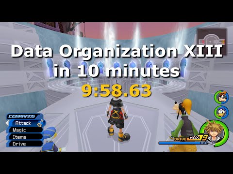 [Speedrun] KH2FM (PC) - Beating Organization XIII in less than 10 minutes (9:58.63 loadless)
