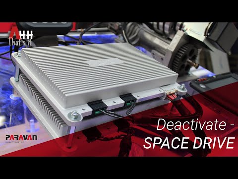 PARAVAN tutorials Deactivate Space Drive