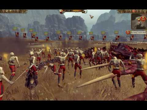 Total War Warhammer Zombies VS Riflemen