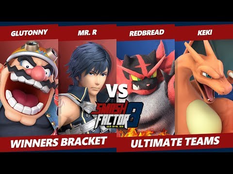 SF8 SSBU - Glutonny & Mr. R Vs. Redbread & Keki - Smash Ultimate Tournament Winners Bracket