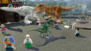 How to do The Final Battle of Jurassic World in LEGO Jurassic World Open World
