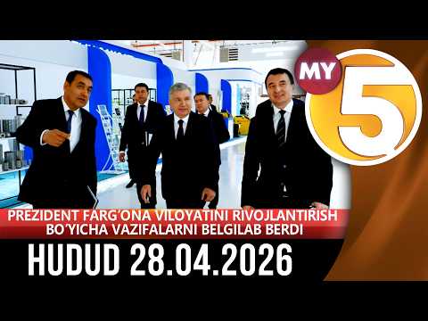 "Hudud" informatsion dasturi 28.04.2026