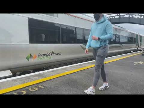 IE 22000 Class DMU 22321 At Carrick-On-Shannon Train Station 10/08/21