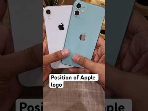 iPhone 11 vs iPhone XR | Visual difference🧐 #shorts #iphone