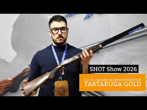 fair: SHOT Show 2026: F.A.I.R. Jubilee Prestige Tartaruga Gold in calibro 16