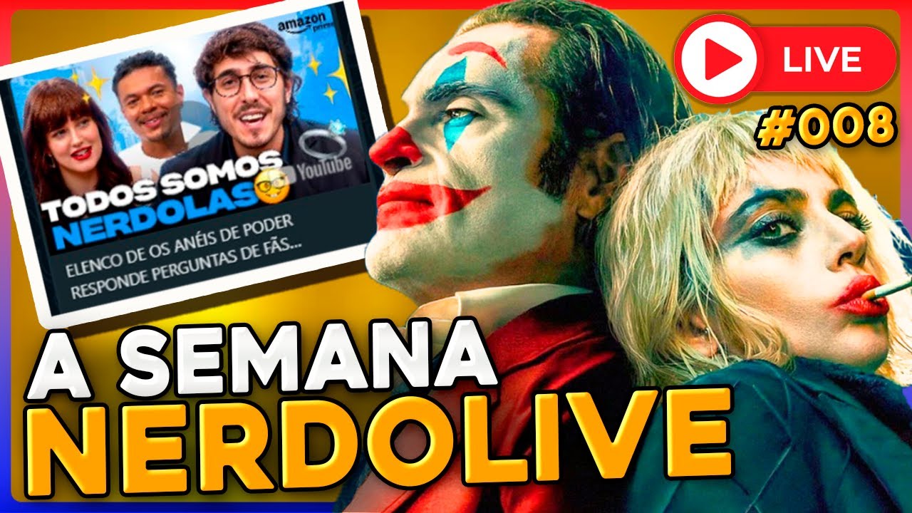 AMAZON É NERDOLA? CORINGA 2 E MAIS - NERDOLIVE #008