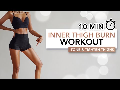 10 MIN INNER THIGH BURN WORKOUT | Übungen für straffe Oberschenkel-Innenseiten | Eylem Abaci
