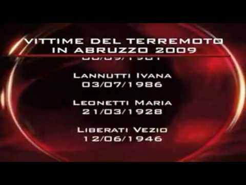 In Memoria Delle Vittime Del Terremoto Del 6 Aprile 2009