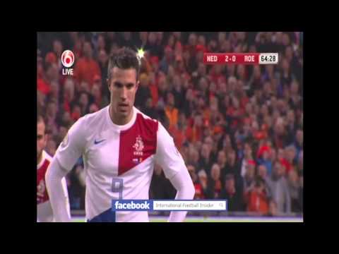 World Cup Qualifiers Netherlands 4-0 Romania Highlights 26/03/2013